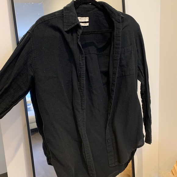 Aritzia Community black button up - Picture 1 of 2